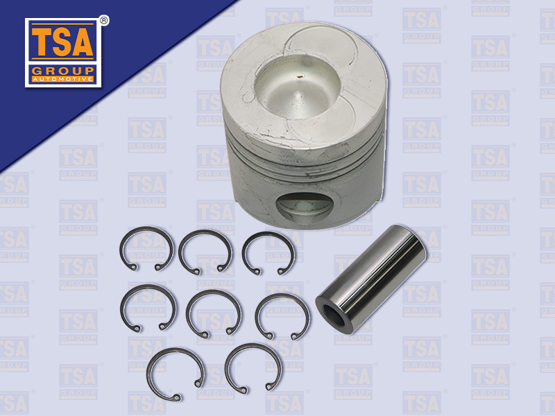 ลูกสูบ HN WO4CT 13216-2210 จุดระเบิดกลม 52 MM มีรูน้ำมันหลบวาว์ล (TSA)