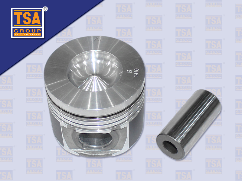 ลูกสูบ IS 4HK1 8-98041-141-0 ลักยิ้ม จุดระเบิดกลม 62 MM (TSA)