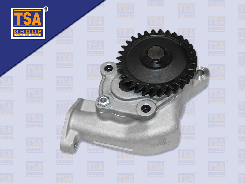 ปั้มน้ำมันเครื่อง HN HO7C ฝาดำ F18 31 ฟัน เสื้อหนา 104 MM (TSA)