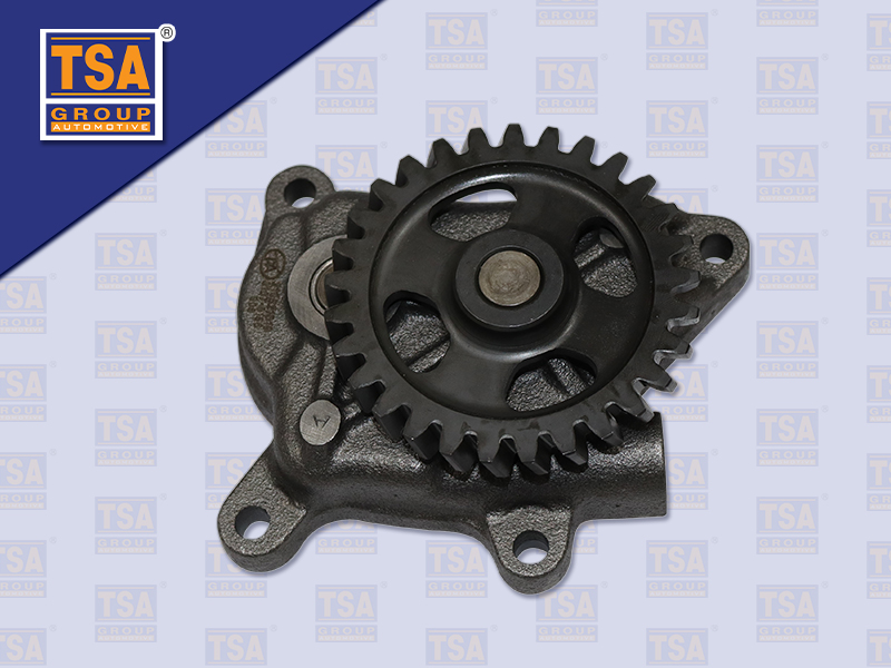 ปั้มน้ำมันเครื่อง IS 6HH1 เสื้อเหล็ก 29 ฟัน เฟืองหนา 20 MM (TSA)