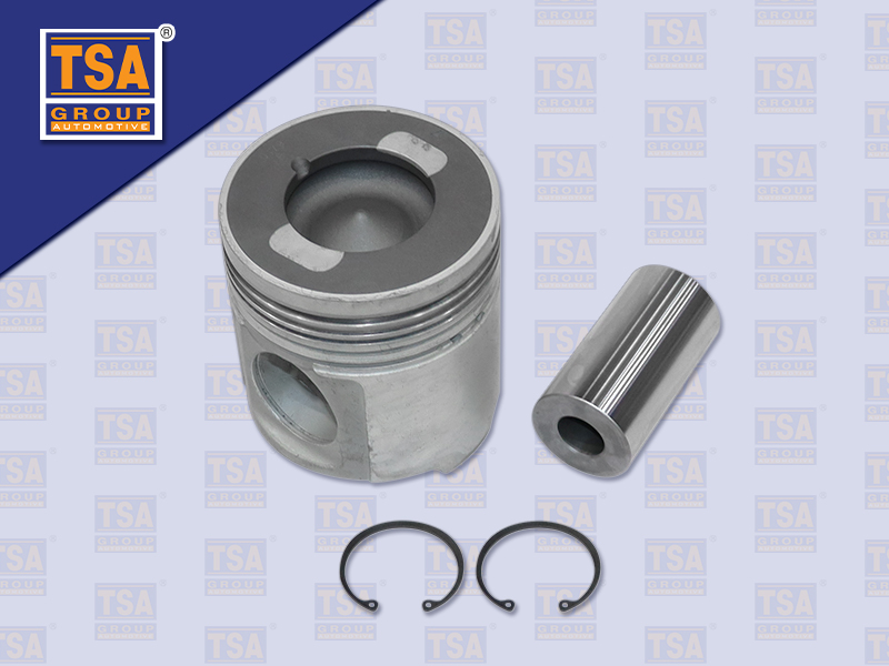 ลูกสูบ IS 6WA1 TC 1-12111-907-1 ลักยิ้ม หัวเห็ด เว้าหลบหัวฉีด (TSA)