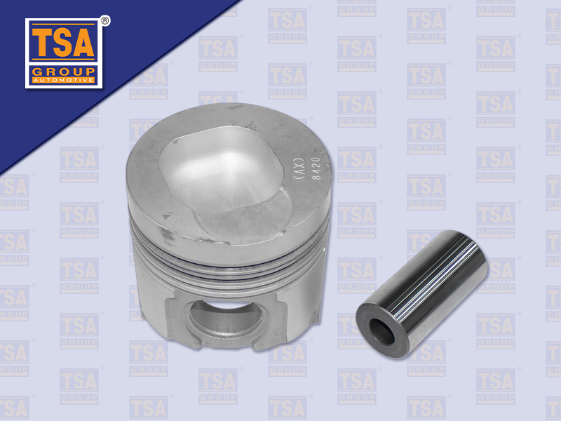 ลูกสูบ IS 6SD1 TC 1-12111-842-0 4 แหวน ลักยิ้ม หลบวาว์ล จุดระเบิดเหลี่ยม (TSA)