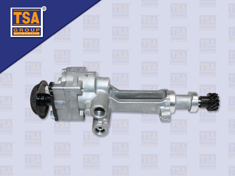 ปั้มน้ำมันเครื่อง IS 4JA1 ฝักบัวเล็ก เสื้อหนา 180 MM (TSA)