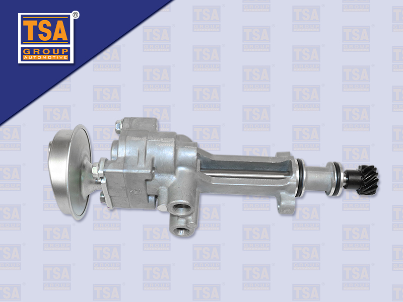 ปั้มน้ำมันเครื่อง IS 4JB1 กระบะ รูกลาง ฝักบัวสั้น (TSA)