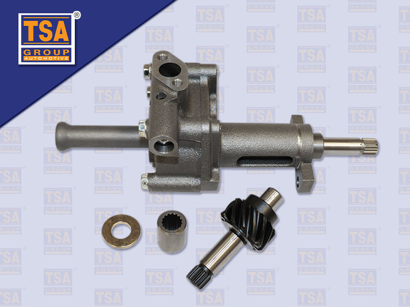 ปั้มน้ำมันเครื่อง IS 6BD1 6BG1 ฝักบัวยาว+เฟืองต่อ (TSA)