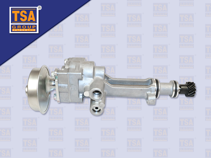 ปั้มน้ำมันเครื่อง IS 4JB1 กระบะ ฝักบัวสั้น รูข้าง (TSA)