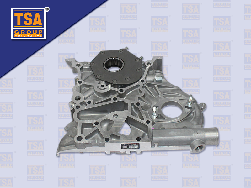 ฝาหน้าตัวใน+ปั้มน้ำมันเครื่อง TY 2L ฮีโร่ น๊อตรอบปั้ม 8 ตัว (TSA)