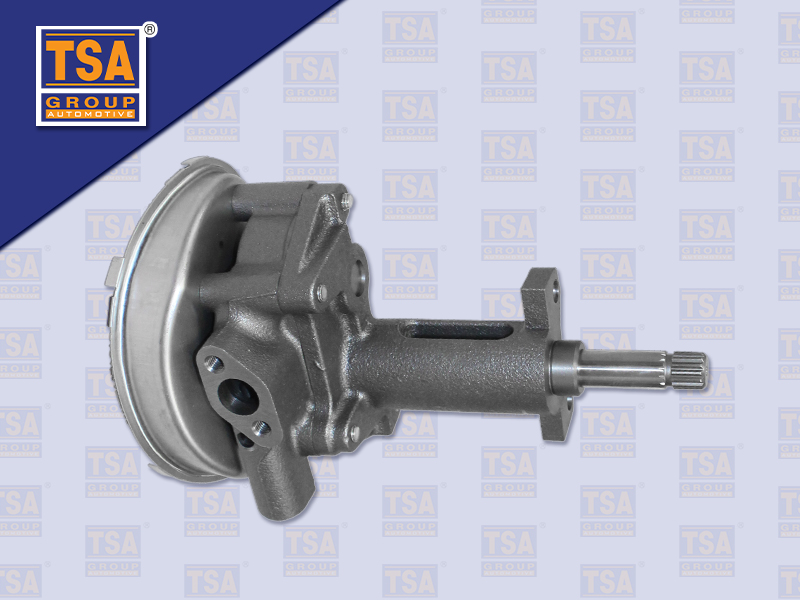 ปั้มน้ำมันเครื่อง IS 4BA1 NO.ข้อต่อ เสื้อบาง (TSA)