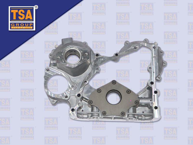 ฝาหน้าเครื่อง+ปั้มน้ำมันเครื่อง TY 14B (TSA)