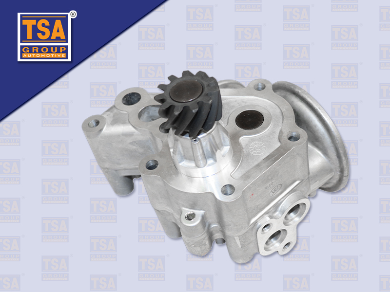 ปั้มน้ำมันเครื่อง MS 4D31-32 TURBO กรองคู่ 11 ฟัน (TSA)