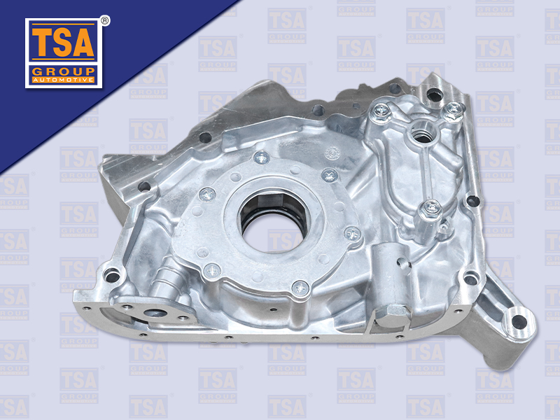 ฝาหน้าเครื่อง+ปั้มน้ำมันเครื่อง MS TRITON ตัวล่าง (TSA)