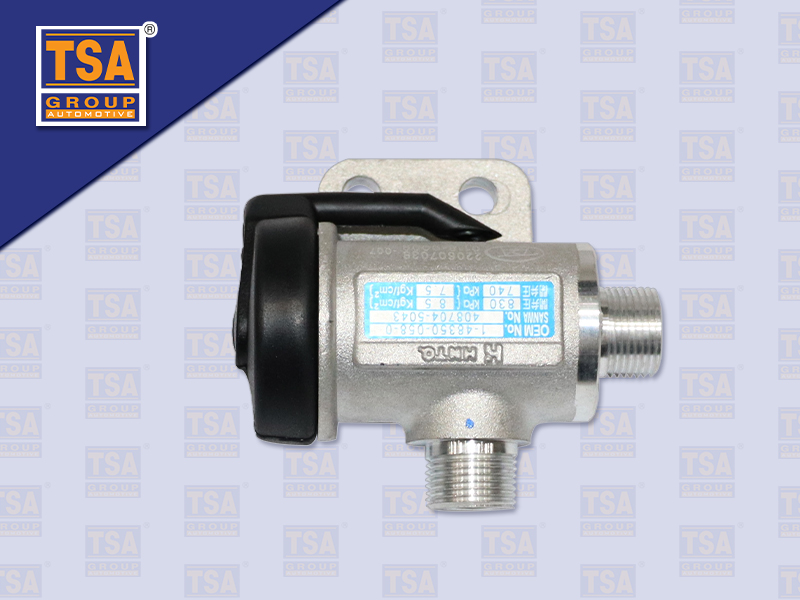 ตัวตัดลม DECA ป้ายน้ำเงิน เกลียวนอก (HNTC)