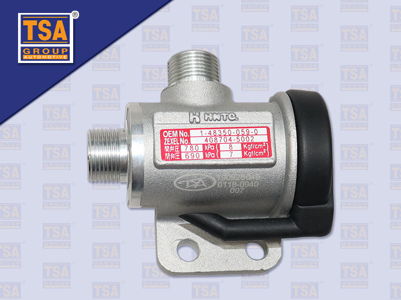 ตัวตัดลม IS DECA ป้ายแดง เกลียวนอก (TSA)