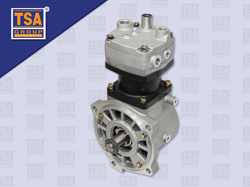 ปั้มลม HN MEGA E13C-T 390 แรง ฝามิเนียม ท่อหลัง NO.เฟือง (TSA)