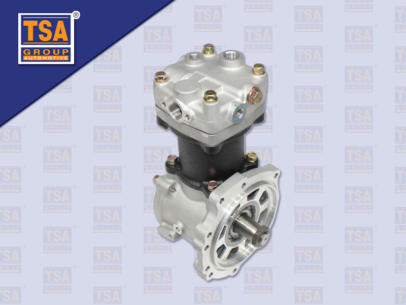 ปั้มลม MS 6D40 ฝามิเนียม NO.เฟือง เกลียวยึด 8 รู (TSA)