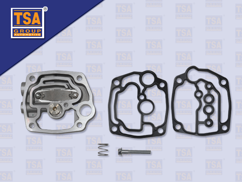 ฝาปั้มลม HN E13C-T ฝากลางบาง รูกว้าง 85MM (TSA)