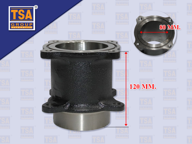 เสื้อสูบปั๊มลม HN JO8CT 80MM สูง120MM TSA 29165-1220
