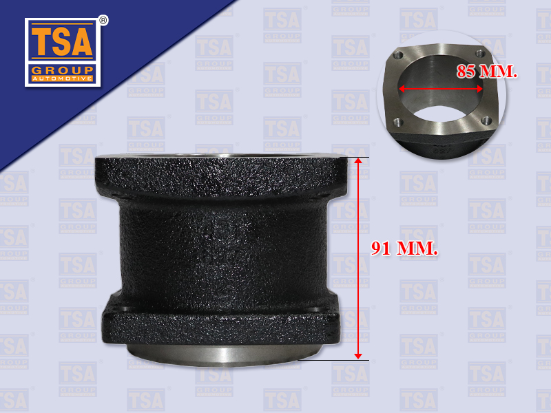 เสื้อสูบปั๊มลม IS 6HK1 BUS 85MM สูง91MM TSA 1-19151218-0-H