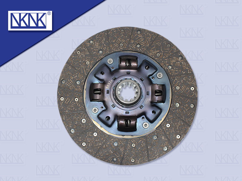 แผ่นคลัช HN JO8C 14" 10 ร่อง EURO3 2008 ไม่ทองแดง 350*220MM (NKN)