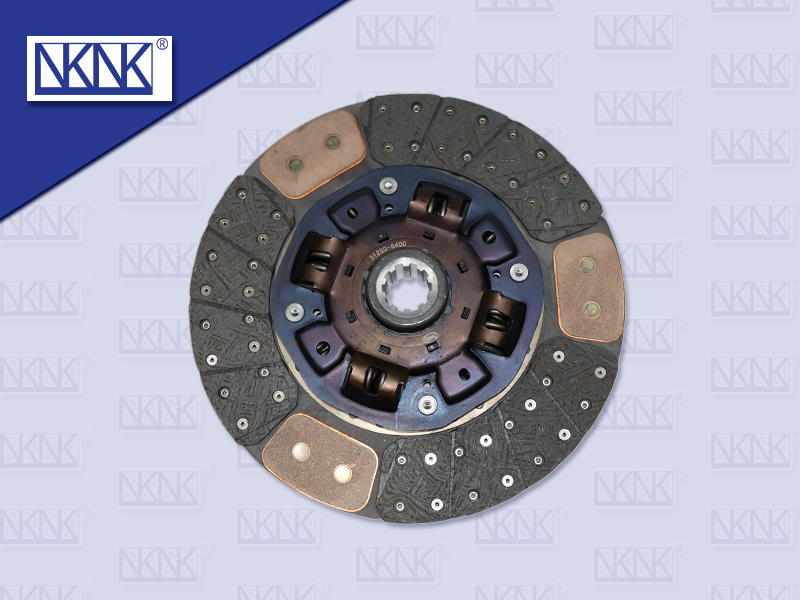 แผ่นคลัช IS 14'' 10 ร่อง EURO3 ทองแดง รู 38MM 350*220MM (NKN)