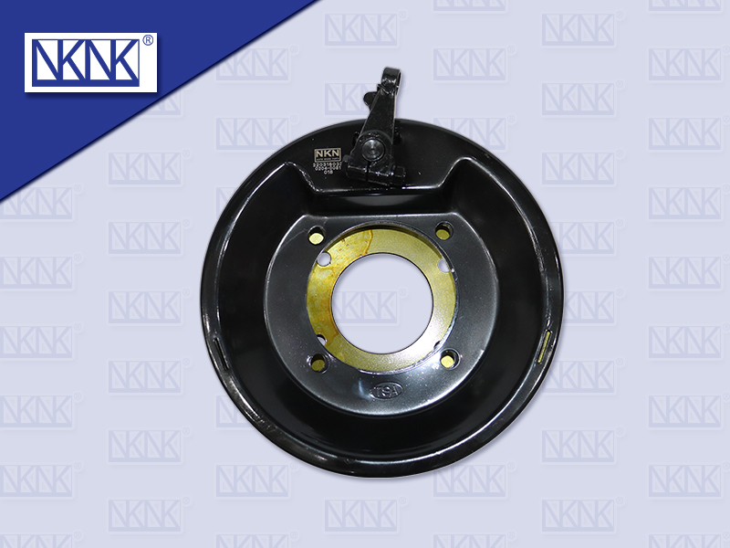 ชุดแผงเบรค+จานเบรคท้ายเกียร์ MS FS