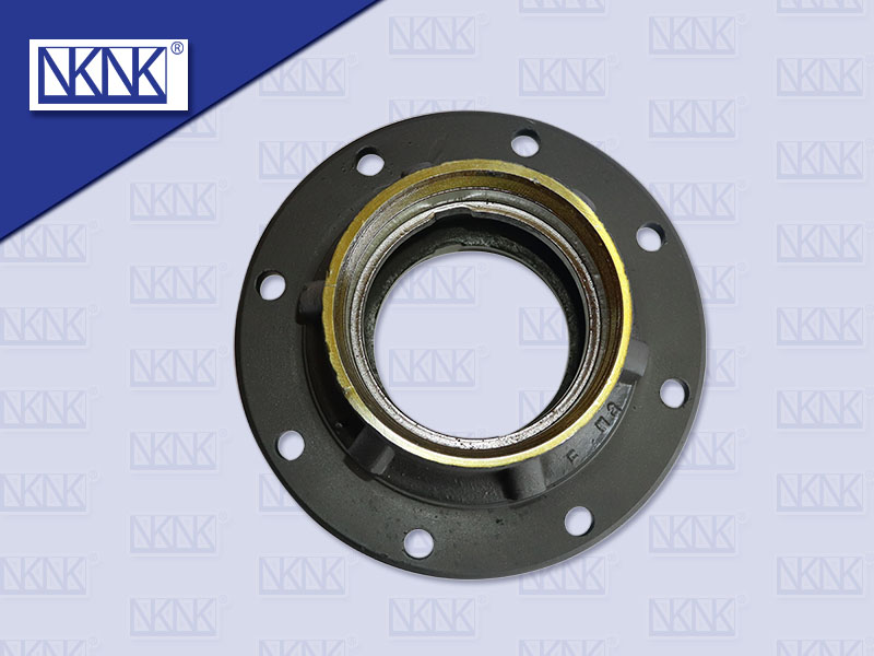 ดุมเพลาพ่วง FUWA 8 น๊อต ฝาครอบรุ่นเกลียว