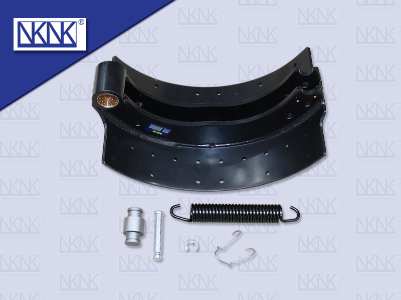 ก้ามเบรคหลัง ตัวล่าง HN VICTOR ขอบตรง 9''32 รู เหล็กเหนียว NO.ผ้า S4605 EV052G