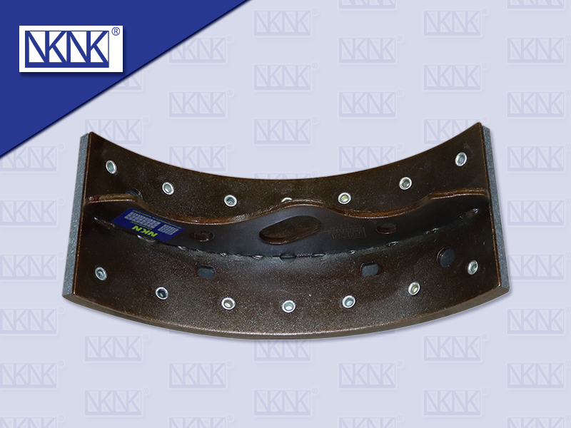 ก้ามเบรคหน้า HN DUTRO 4.5'' เหล็กเหนียว+ผ้า 14 รู เบรคน้ำมัน