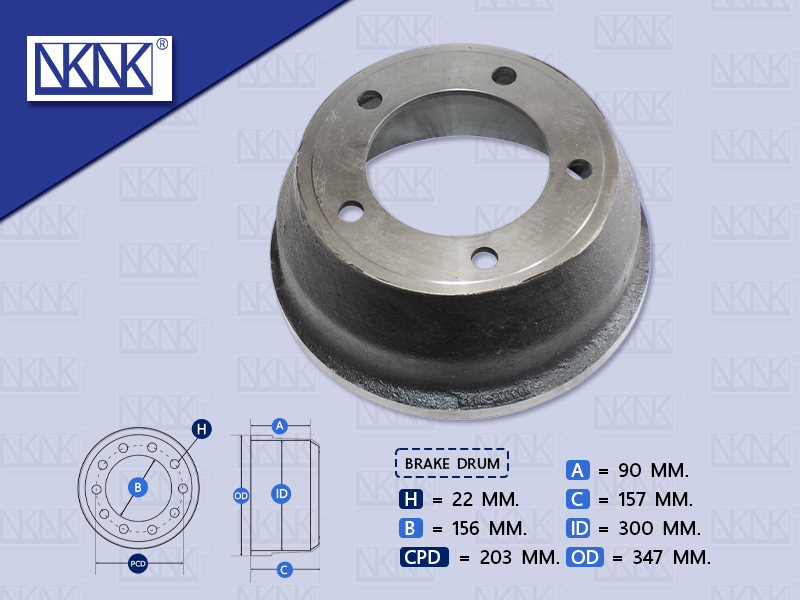 จานเบรค IS 100 แรง 3''