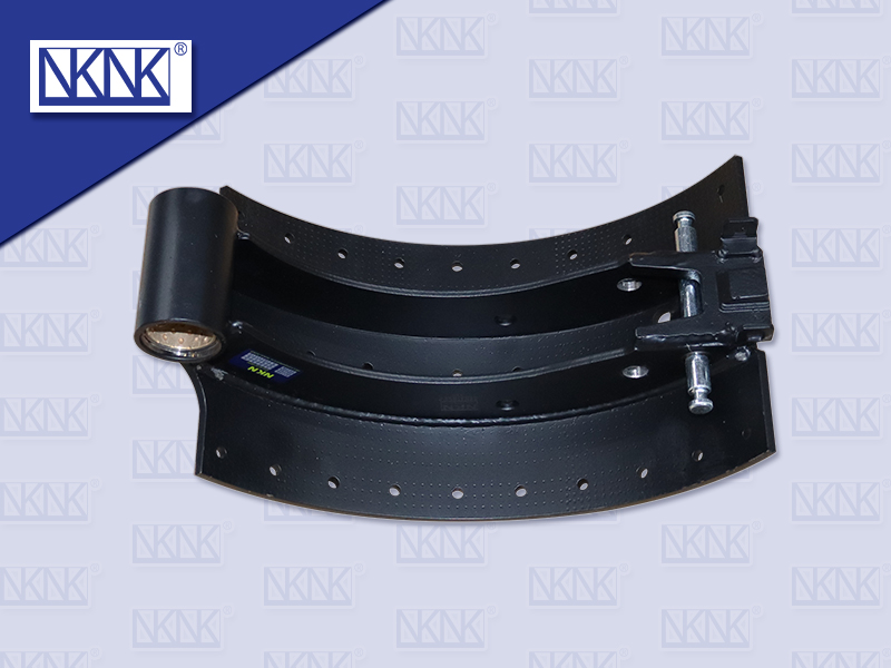 ก้ามเบรคหลัง MS FS ซุปเปอร์เกรซ FV380 8'' เหล็กเหนียว NO.ผ้า 28รู (NKN)