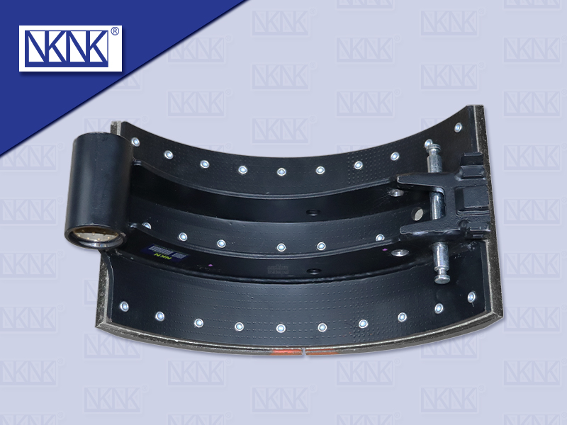 ก้ามเบรคหลัง MS FS ซุปเปอร์เกรซ FV380 8'' เหล็กเหนียว + ผ้า 28รู (NKN)