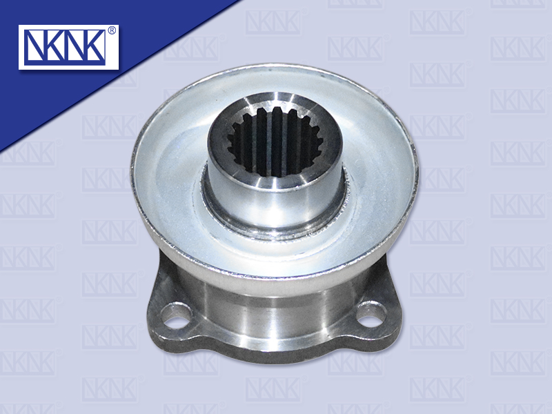 หน้าแปลนเฟืองท้าย IS ELF 17 ร่อง บ่าซีล 40 MM สูง 74 MM รูน๊อต 14 MM (NKN)