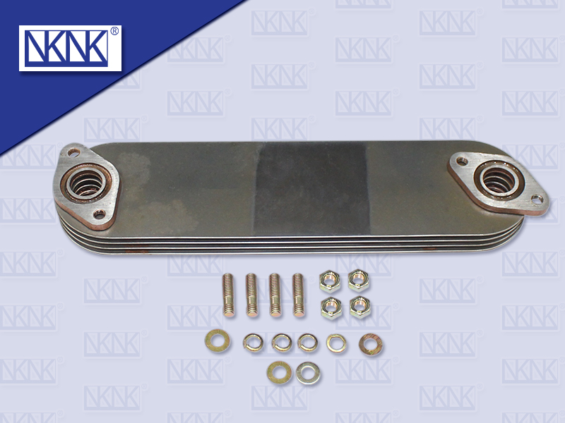 ไส้ออยคลูเลอร์ 4HF 4 ชั้น มี ร่องโอริง ขอบโค้ง 325*80