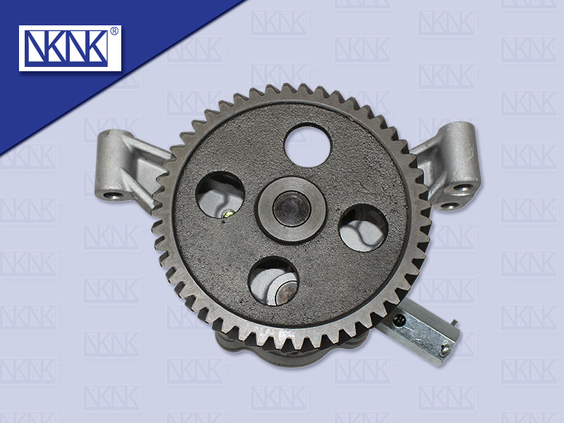 ปั้มน้ำมันเครื่อง MS 6D16 ธรรมดา 48 ฟัน เฟืองเฉียง โปโลนอก