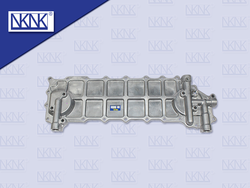 ฝาออยคลูเลอร์ MS 6D22 รูยึดไส้ 80 MM