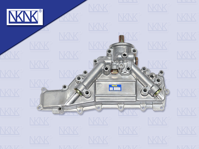 ฝาออยคลูเลอร์ MS 6D31 รุ่นกรองเดี่ยว กรองเหล็ก