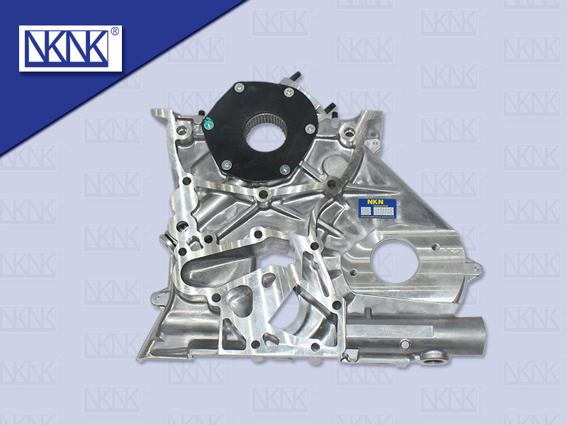 ฝาหน้าตัวใน+ปั้มน้ำมันเครื่อง TY 2L ฮีโร่ LN น๊อตรอบปั้ม 6 ตัว