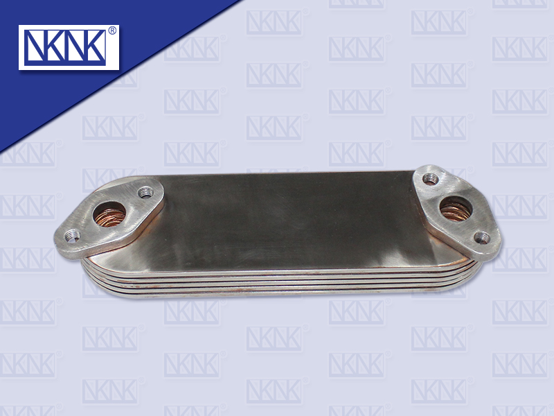 ไส้ออยคลูเลอร์ MS 6D34 5 ชั้น ขอบโค้ง 265*80 MM