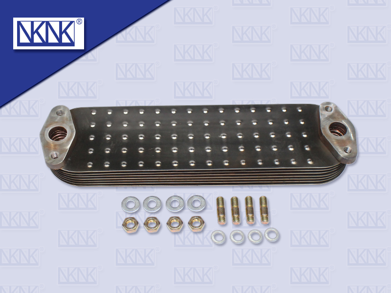 ไส้ออยคลูเลอร์ HN EK100 7 ชั้น ไม่มี ร่องโอริง ขอบโค้ง 385*100