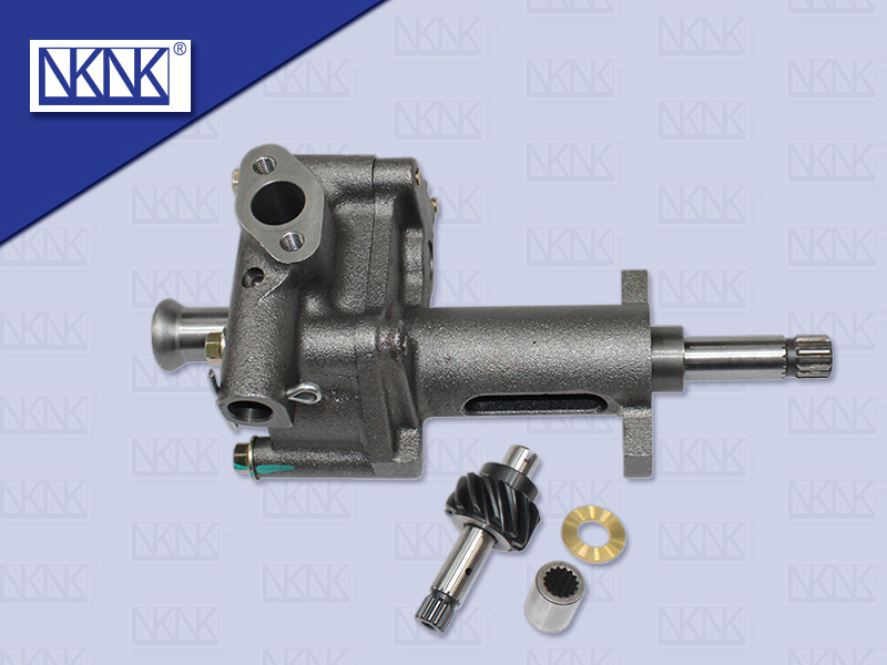 ปั้มน้ำมันเครื่อง IS 4BD1 ฝักบัวสั้น+เฟืองต่อ (NKN)