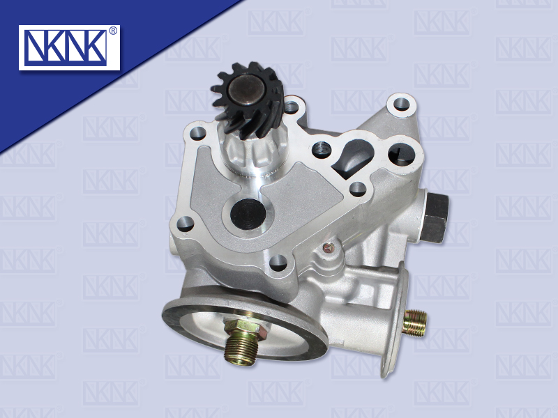 ปั้มน้ำมันเครื่อง MS CANTER 4D31-34 กรองคู่ (NKN) 11 ฟัน