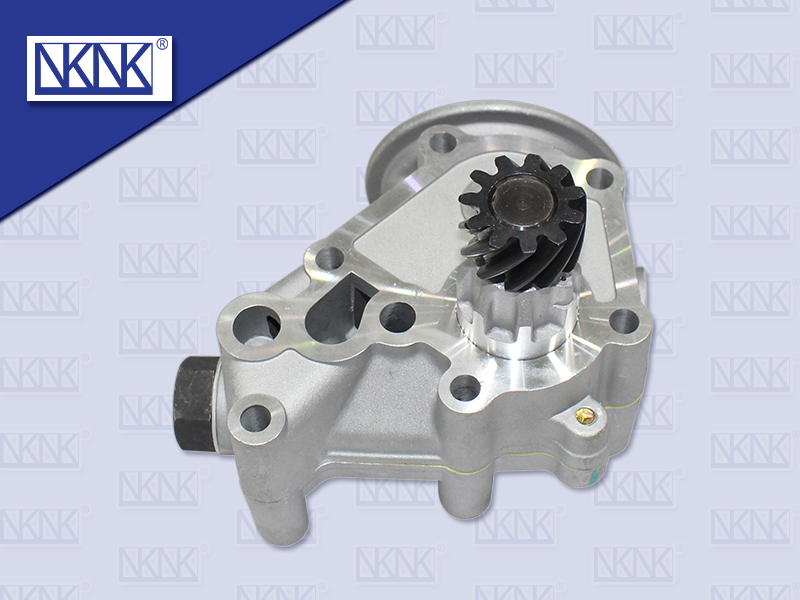 ปั้มน้ำมันเครื่อง MS 4D31-34,FE-119 กรองเดี่ยว (NKN) รุ่นบิดทิ้ง 11 ฟัน