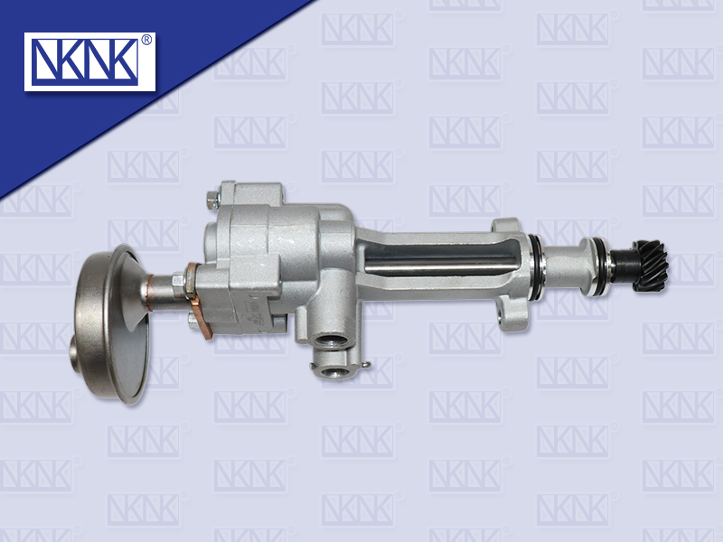 ปั้มน้ำมันเครื่อง IS 4JB1 กระบะ ฝักบัวยาว (NKN) 12 ฟัน