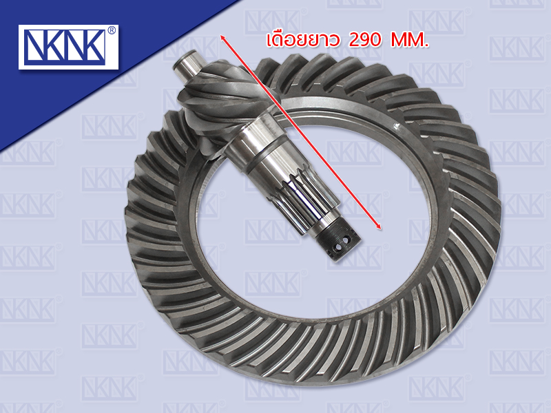 จานเดือยลูกหน้า NS 6.37 น๊อตไม่ทะลุ 18 ร่อง 12 รู