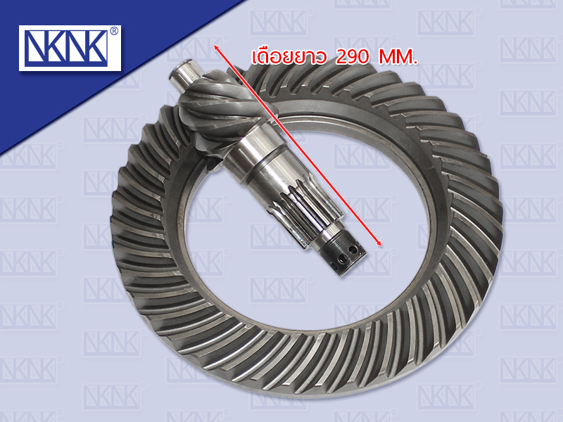 จานเดือยลูกหน้า NS 6.41 น๊อตไม่ทะลุ 18 ร่อง 12 รู