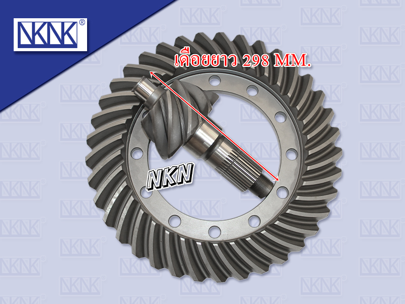 จานเดือยลูกหน้า HN MEGA 8.37 น๊อตทะลุ 34 ร่อง 12 รู