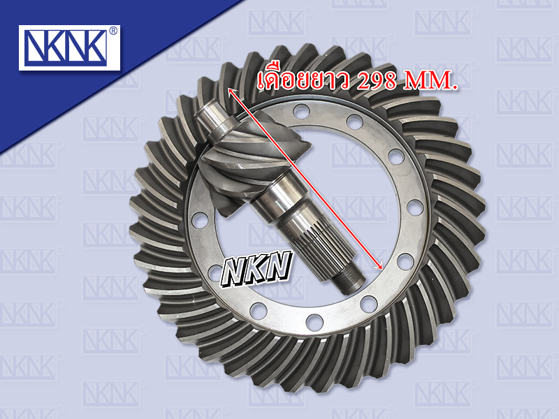 จานเดือยลูกหลัง HN MEGA 8.37 น๊อตทะลุ 34 ร่อง 12 รู