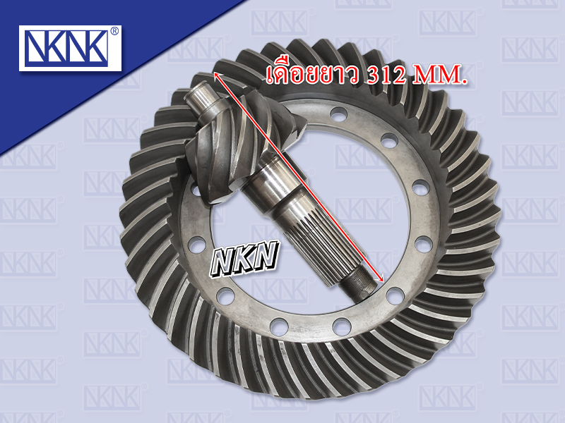 จานเดือยลูกหน้า HN MEGA 10.41 น๊อตทะลุ 34 ร่อง 12 รู