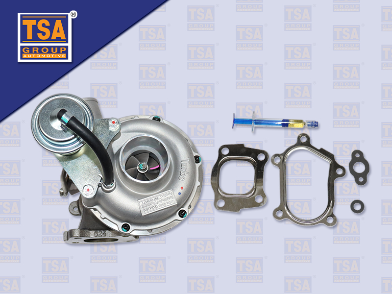 เทอร์โบ IS FRR210 4HK1 4HE1 IHI เสื้อกลางชิ้นเดียว เลี้ยงน้ำรูน้ำคู่