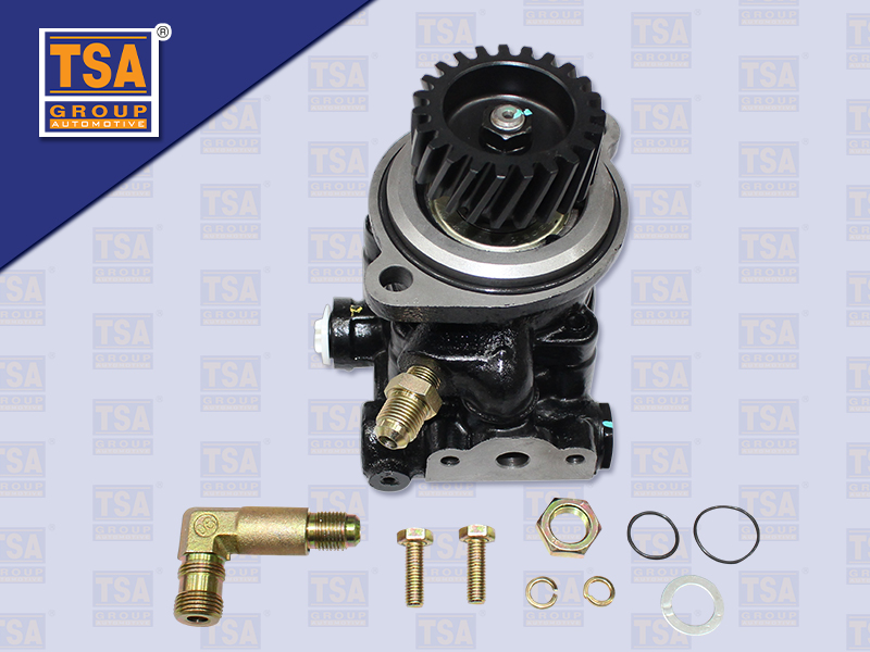 ตัวปั่นเพาเวอร์ NS PE6 ตูดเหลี่ยม+เฟือง เฉียงขวา 23 ฟัน หมุนขวา